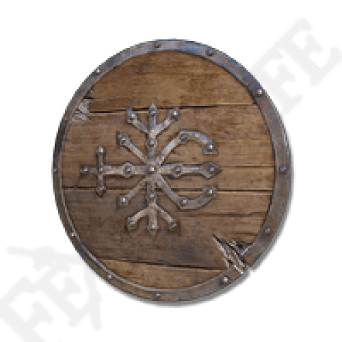 XBOX Riveted Wooden Shield